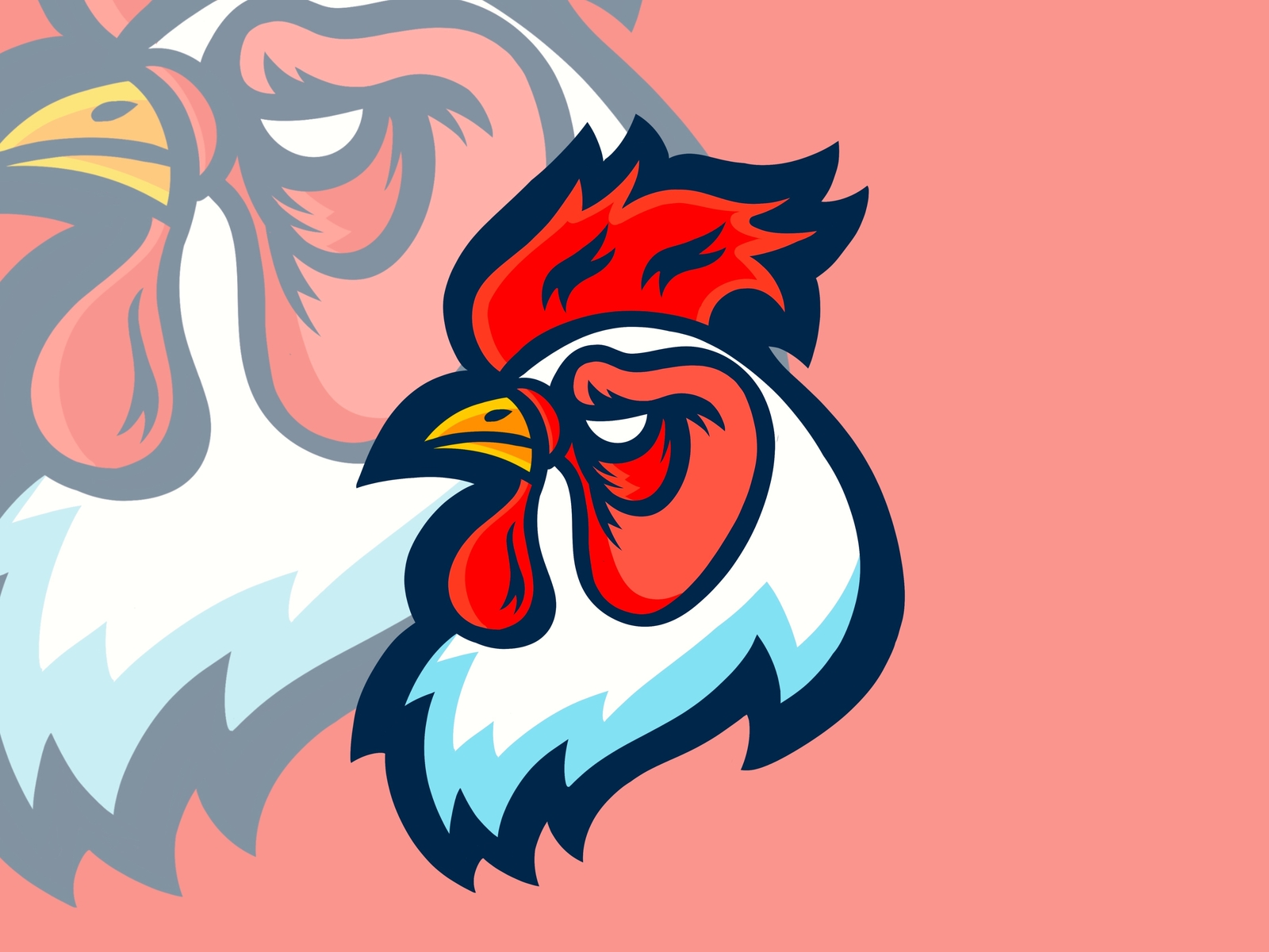 Fighting Rooster Vector, Sticker Clipart Red Rooster In Boxing Stance  Cartoon, Sticker, Clipart PNG and Vector with Transparent Background for  Free Download