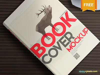 Free Book Mockup - Hardcover Book Edition