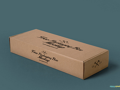 Download Free Packaging Box Mockups By Zippypixels On Dribbble