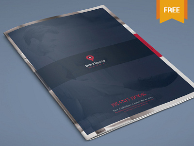 The Harmony | Free Brand Book Template a4 size ai brand book brand identity brand manual corporate identity free freebie guidelines template indd pdf template