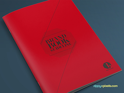 Typographic Art - Brand Guidelines Template ai brand book brand brochure brand guidelines template brand identity brand manual brandbook corporate identity indd logo identity pdf template