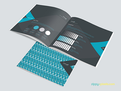 Triangles – Brand Book Template