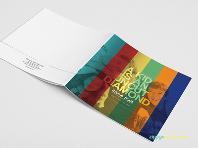 The Colorful – Brand Book Template ai brand book brand brochure brand guidelines template brand identity brand manual brandbook business identity corporate identity indd pdf template