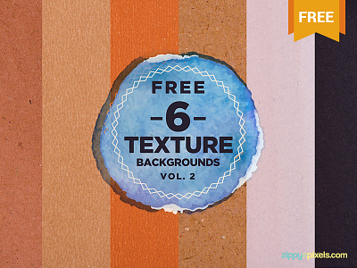 6 Free Paper Texture Backgrounds