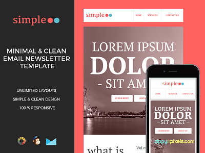 Simple – Responsive Email Template