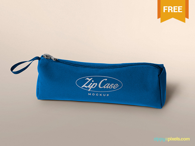 Free Pencil Case Mockup by ZippyPixels on Dribbble