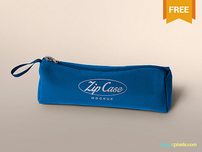 Free Pencil Case Mockup