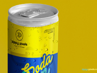 image 3 - Free Soda Can Mockup