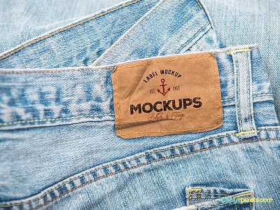 10 PSD Clothing Label Mockups