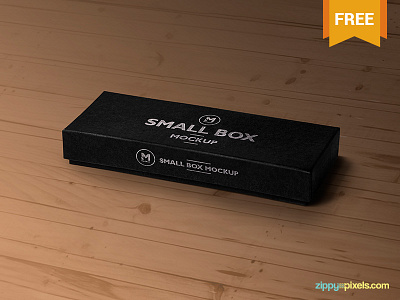 Free Small Box Mockup PSD