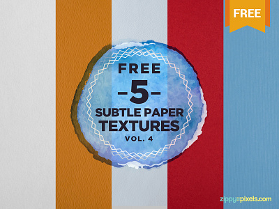 5 Free Paper Background Textures