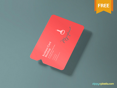 Free Creative Business Card Mockup brand identity business card business identity corporate identity die cut free freebie inner cut mockups psd visiting card