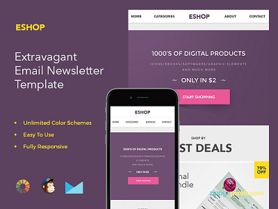 Eshop – Email Marketing Template