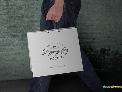 Download Free Shopping Bag Mockup Psd By Zippypixels On Dribbble