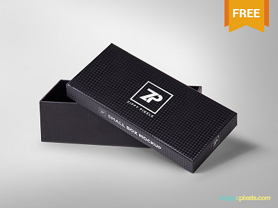 2 Free Gift Box Mockups box branding cardboard box free freebie gift box merchandising mockup packaging photoshop presentation small box