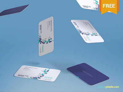 Free Gravity Business Card Mockup brand identity business card business identity corporate identity falling cards flying cards free freebie gravity cards mockup psd visiting card