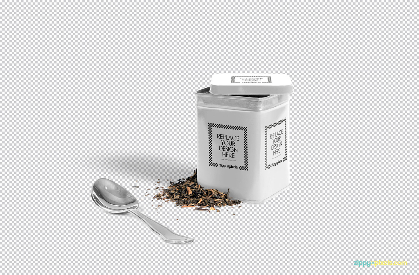 Download Free Packaging Tin Box Mockup by ZippyPixels on Dribbble
