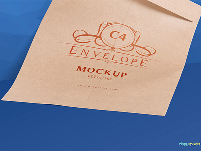 2 Free C4 Envelope Mockups by ZippyPixels on Dribbble