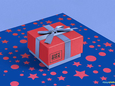 Download Free Gift Box Mockup Psd By Zippypixels On Dribbble