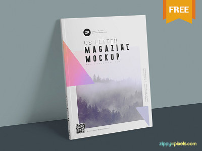 Two Free US Letter Size Magazine Mockups catalog free freebie freemagazinemockup freemockup freestationary magazine magazinecover magazinemockup mockup psd stationary