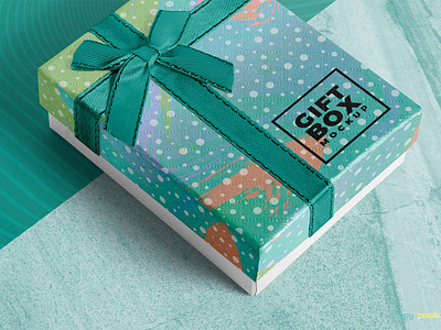 Download Free Photorealistic Gift Box Mockup By Zippypixels On Dribbble
