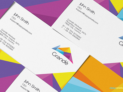 Free Stylish Personal Card Mockup By Zippypixels On Dribbble