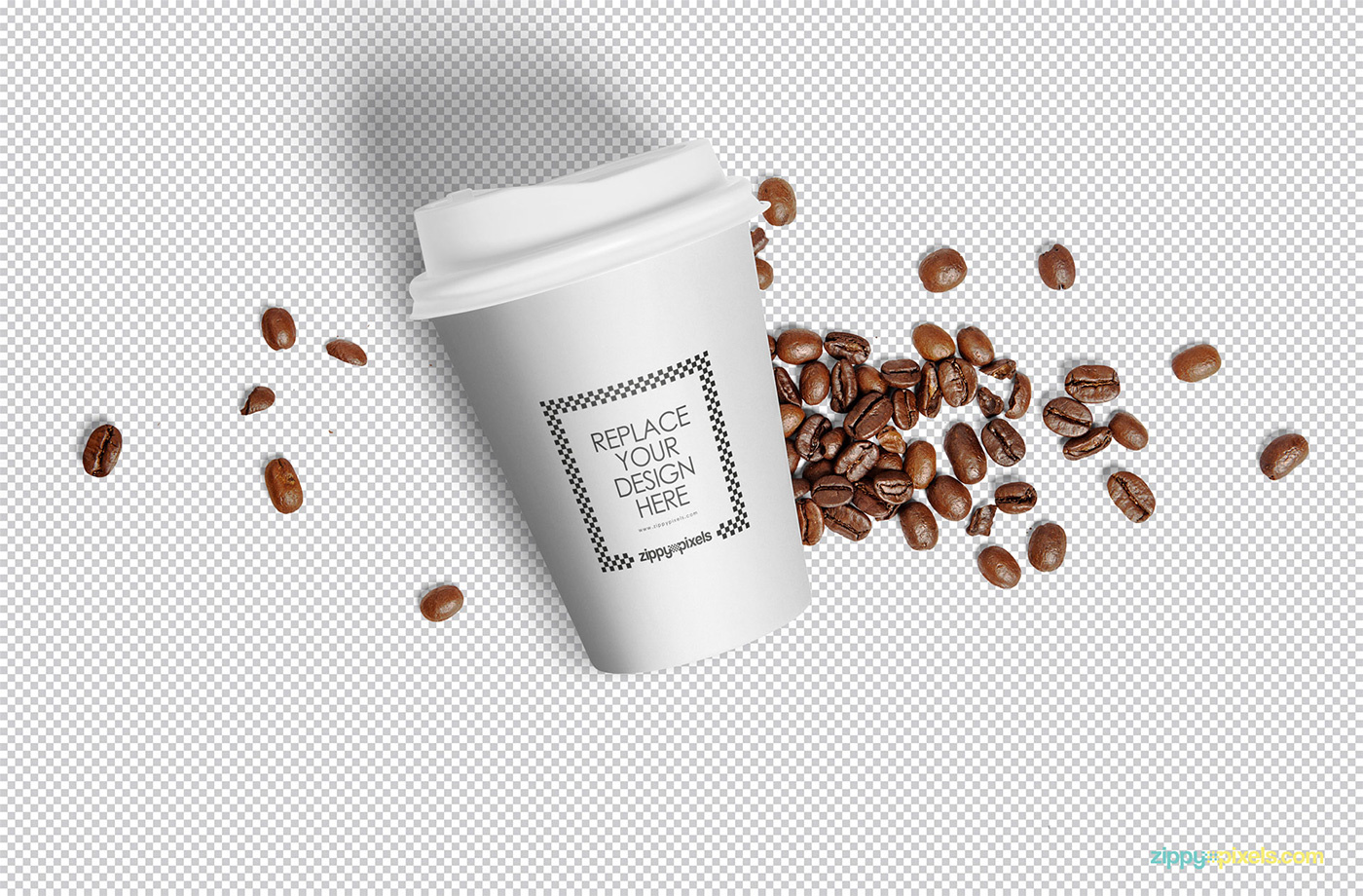 Disposable coffee paper cup mockup design | free image by Disposable coffee paper cup mockup design | free image by