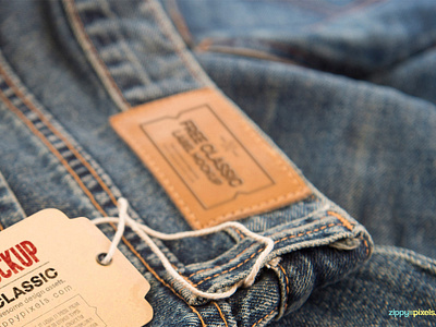 2 Free Clothing Label Mock Ups by ZippyPixels on Dribbble