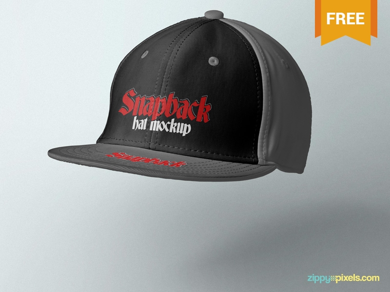 Download Free Attractive Snapback Mockup by ZippyPixels on Dribbble