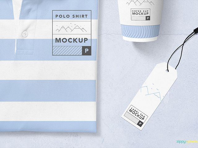 Free Modern Polo T-Shirt Mockup by ZippyPixels on Dribbble