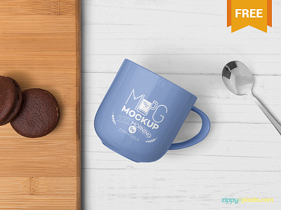 Free Lovely Mug Mockup PSD branding caffeine coffee cup free freebie mockup mug photoshop psd