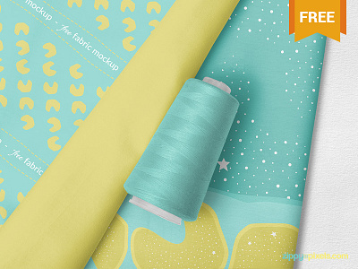 Free Photorealistic Fabric Mockup