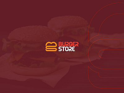 Burger Store brand brand identity branding identity design logo mark logodesign