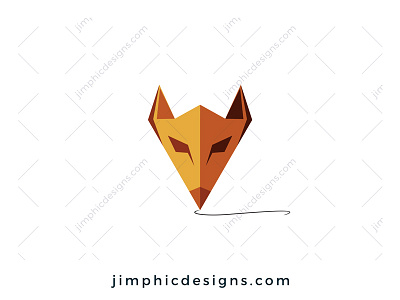 Pencil Fox Logo design logo