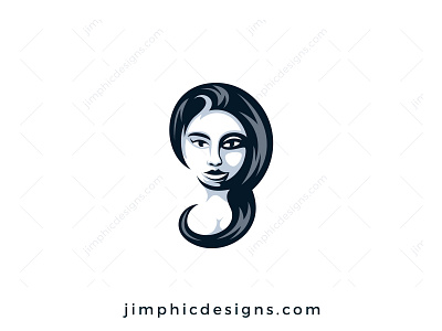 G Girl Logo branding graphic design hair letter logo salon