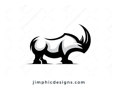 Rhino Logo branding design graphic design logo