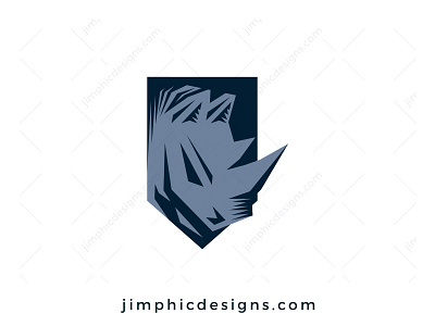 Rhino Logo branding graphic design logo