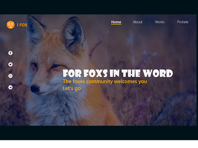 fox branding color desain design photo typography ui uidesign vector العلامات التجارية