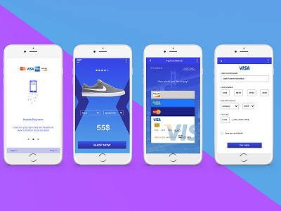 UI Design payment detail bank account bank app mobile app design mobile app development payment app splashpage splashscreen uidesign ux design visa