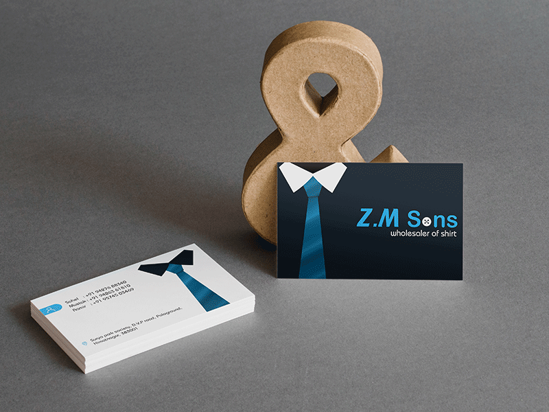 Shirt Visiting Card by JabirHusen Harsoliya on Dribbble
