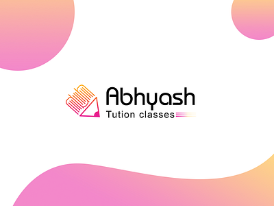 Abhyash Tution classes logo books classic corporate design design illustration logo logo design logodesign logotype pencil art tutionclass tutorial ui ux uidesign ux design