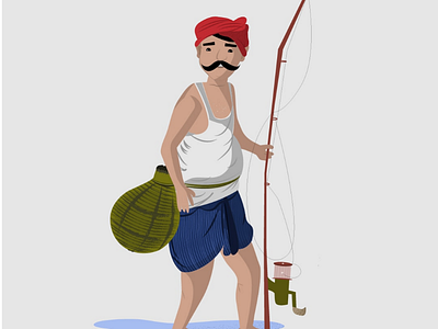 Fisherman man fisherman