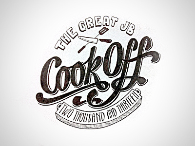 The Great JB Cook Off lettering