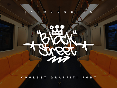 Black Street - Coolest Graffiti Font