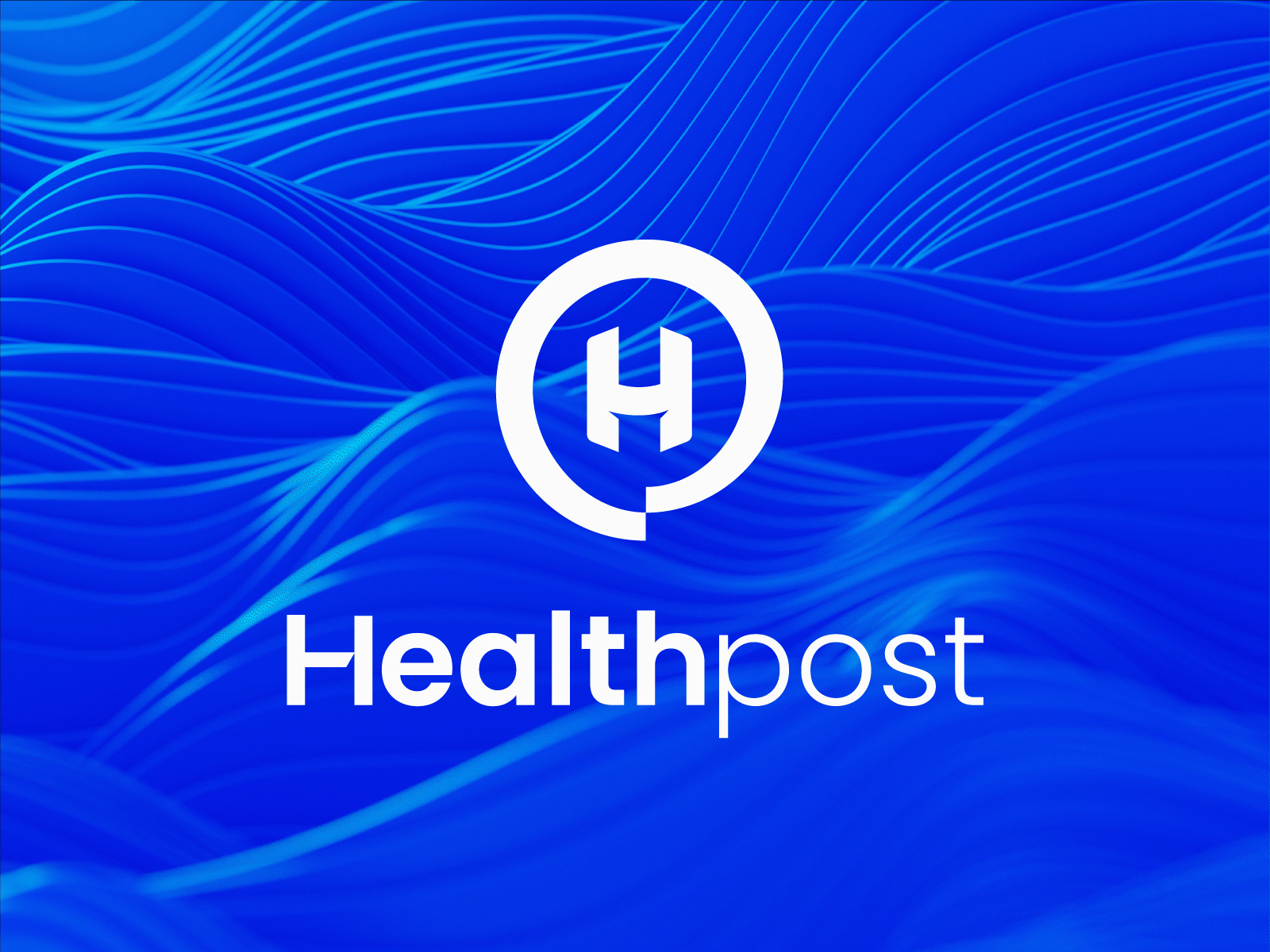 HealthPost Company Logo branding design drawing gif graphic design illustration logo motion graphics typography ux vector