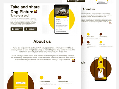 Web UI design dog based ui ui uiux ux webdesign website website design