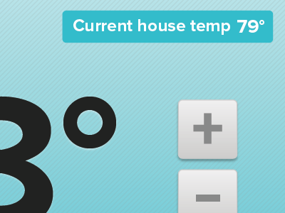 Thermostats design interface