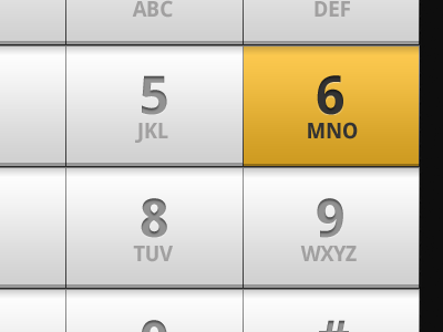 Dial pad for Android app
