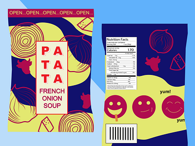 Snack Bag Package Design