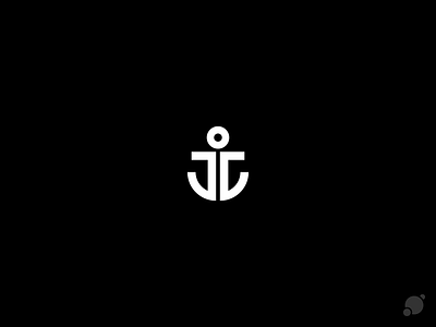 JC anchor anchor black and white blackorbitart branding creative font logo geometric graphics design jc logo monogram typography vector graphics графический дизайн лого логотип